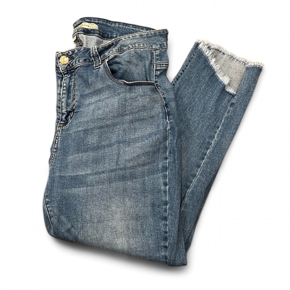 Seven7 High Rise Raw Hem Jeans 16W